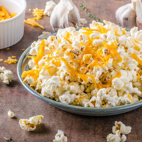 Cheese Popcorn Using Cheese Seasoning