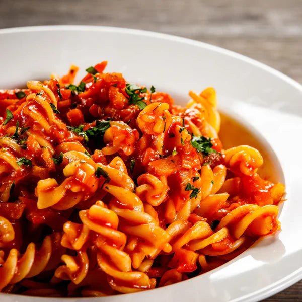Red Pasta using Spanish Tomato Seasoning