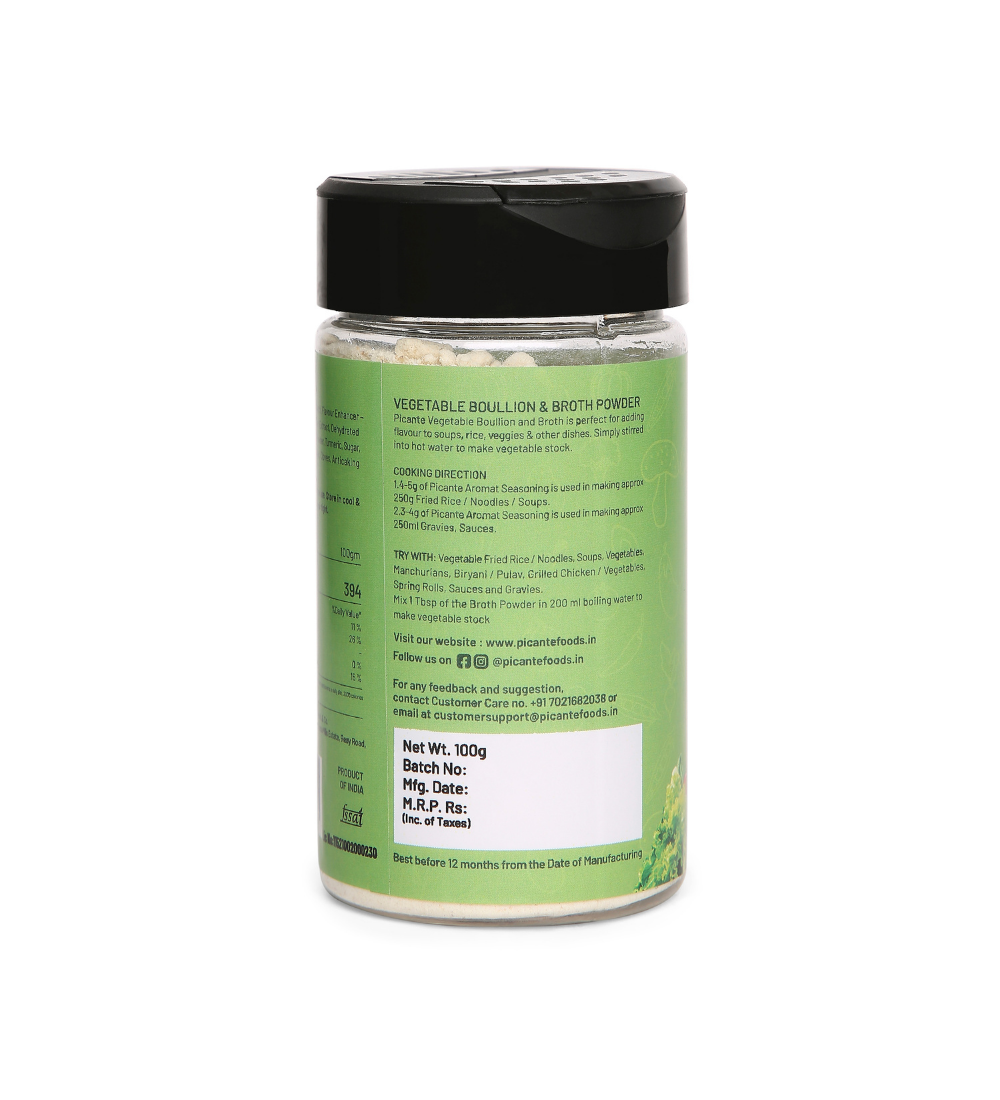 Vegetable Boullion & Broth Powder 100g
